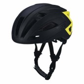 Casca Ciclism P2R RODEO, 59-61 cm, M-L, pentru biciclete si vehicule electrice, Negru/Galben