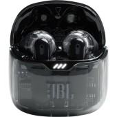 Casti audio in ear JBL Tune Flex, True Wireless, Bluetooth, Noise Cancelling, IPX4, Negru Transparent