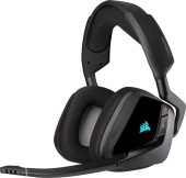 Casti Gaming Wireless Corsair VOID RGB ELITE, 7.1 Surround, USB (Negru)