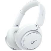 Casti On-Ear Bluetooth 5.3, Noise Cancelling, USB-C - Anker Space Q45 (A3040G21) - White