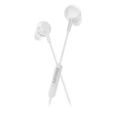 Casti Stereo In-ear Philips TAE5008WT/00, USB Type-C, Control pe fir, Cablu 1.2m, Microfon (Alb)