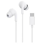 Casti Stereo In-Ear Xiaomi Type-C Earphones BHR8931GL, USB Type-C, Control pe fir, Microfon cu anulare zgomot, IP54 (Alb)