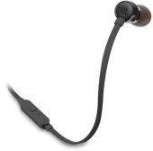 Casti Stereo JBL T110, Microfon (Negru)