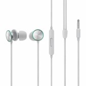 Casti stereo Oppo O-Fresh MH151, In-Ear, Jack 3.5 mm, 1.2 m, Microfon, Control pe fir (Gri)