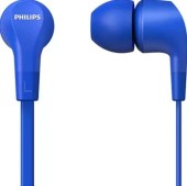 Casti Stereo Philips TAE1105BL/00, Microfon (Albastru)