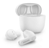 Casti True Wireless Philips TAT2236WT/00, Bluetooth 5.0, Microfon, Waterproof IPX4 (Alb)