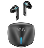 Casti True wireless QCY G1, Noise Cancelling, Rezistent la apa (Gri)