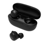 Casti True Wireless QCY T17, Bluetooth, Touch Control, Microfon (Negru)