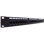 CAT6 patch panel 24-port UTP