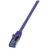 CAT6a Patch Cable S/FTP 5 m LSZH Purple