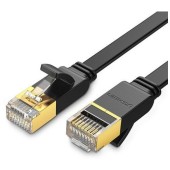 CAT7 Patch Cable U/FTP 3 m Flat Black