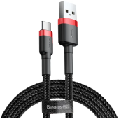 CATKLF-A91 USB / USB-C, 0.5m, Negru-Rosu