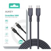 CB-SCC101 USB-C Type-C Power Delivery PD 100W 5A 1m Silikon Black