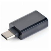 CC-USB2-CMAF-A USB type-C plug (M) to USB type-A (F) Black