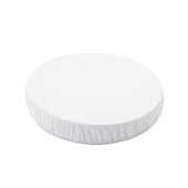 Cearceaf cu elastic, Waldin, Pentru patut evolutiv oval 7 in 1, 73x73 cm, White