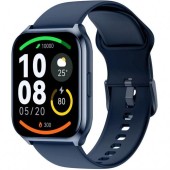 Ceas activity tracker Haylou LS02 Pro, Ecran 1.85inch, BLuetooth, 100 moduri sport, Waterproof IP68, Autonomie 20 zile (Albastru)