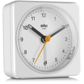 Ceas de Birou BC 03 W quartz alarm analog white