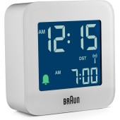 Ceas de Birou BC 08 W-DCF white Radio Controlled Alarm Clock