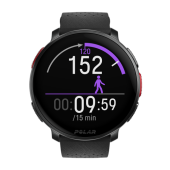 Ceas smartwatch Polar Vantage V3, ecran 1.39inch AMOLED, bratara silicon, Bluetooth (Negru)