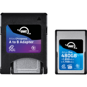 CFexpress Atlas Pro R1850/W1700/VPG200 (Type A), CFX A to B adapter incl. - 480GB