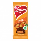 Ciocolata Laura cu crema de caise 92 g