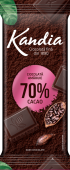Ciocolata neagra Kandia 70% cacao 80g