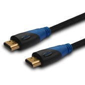 CL-07 Cablu HDMI 3 m HDMI Tip A (Standard) Negru, Albastru 