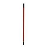 Coada telescopica metalica cu filet, 1.5 m, rosu