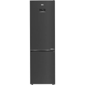 Combina frigorifica Beko B5RCNA405ZXBR, 355 l, No Frost, Everfresh+, AeroFlow, H 203.5 cm, Clasa D, Dark Inox