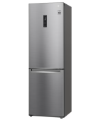 Combina frigorifica LG GBB71PZDMN, 374 L, Door Cooling, WiFi, Smart Diagnosis, H 186 cm, Clasa E, Total No Frost (Inox)