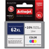 COMPATIBIL AH-62CRX for HP printer; HP 62XL C2P07AE replacement; Premium; 18 ml; color