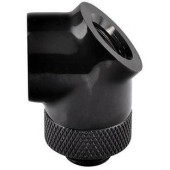 Conector Pacific G1/4 45 grade Negru