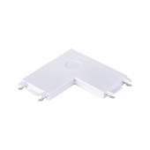 Conector pentru imbinare sine magnetice, colt drept, alb, Klausen