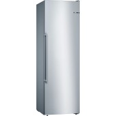 Congelator Bosch GSN36AIEP, 242 l, No Frost, Iluminare LED, AntiAmprenta, Inox, Clasa E