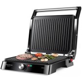 Contact grill Etna, 2200W, Inox