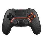 Controler Wireless Deltaco Gaming compatibil cu Playstation 4, vibratie, touchpad