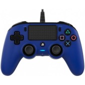 Controller cu fir Nacon Compact pentru Playstation 4, Albastru