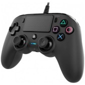 Controller cu fir Nacon Compact pentru Playstation 4, Negru