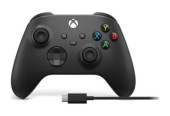 Controller Microsoft Xbox Series X Wireless + cablu USB Type-C (Negru) 