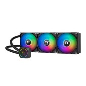 Cooler CPU AIO Thermaltake TH420 ARGB Sync, 3 x 140 mm, 3200 RPM (Negru)