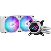 Cooler CPU ASUS ROG STRIX LC III 240, iluminare ARGB, 2x120 mm, 2200 rpm, PWM (Alb)