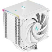 Cooler CPU Deepcool AK500 Digital, iluminare aRGB si display, 120mm FDB, 68.99 CFM (Alb)