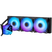 Cooler CPU MSI MAG CoreLiquid C360, racire cu lichid, 3x 120mm, Iluminare ARGB (Negru)