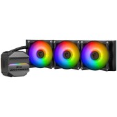 Cooler CPU MSI MAG CoreLiquid M360 ARGB, iluminare ARGB, 3x 120mm, 2000 rpm (Negru)