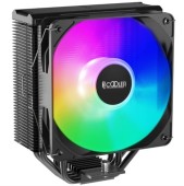 Cooler CPU PCCOOLER Paladin EX400S, iluminare RGB, 1x120 mm, 1800 rpm, PWM (Negru)