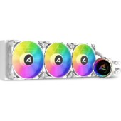 Cooler CPU Sharkoon S90, iluminare RGB, 3x120 mm, 2000 rpm (Alb)