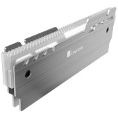 Cooler memorii RAM Jonsbo NC-3, Iluminare ARGB, Pentru 2 memorii (Gri)