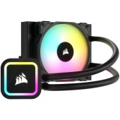 Cooler procesor Corsair H60x RGB ELITE v2, racire cu lichid, 120 mm (Negru)