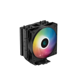 Cooler procesor Deepcool AG400 BK, iluminare aRGB, 2000 rpm, PWM (Negru)