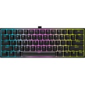 CORSAIR Tastatura Gaming Mecanica Corsair K65 RGB Mini Cherry MX Red, USB (Negru)